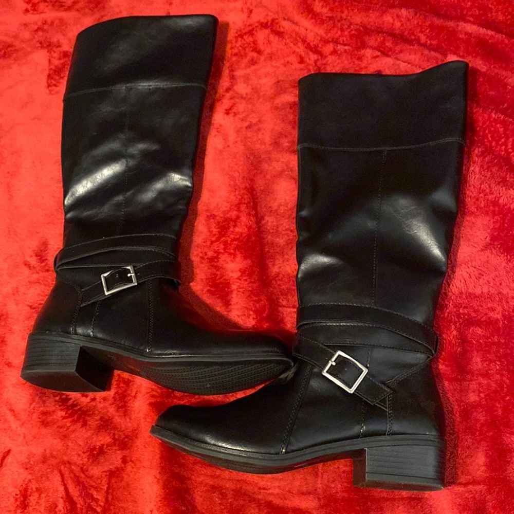 Arizona tall riding boots black